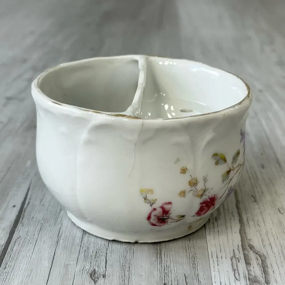 Vintage porcelain floral